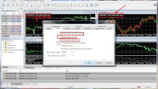 Обучение MetaTrader 4: Настройка терминала - Графики