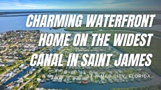 Charming Waterfront Home on the Widest Canal in Saint James