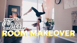 DIY Yoga Room Makeover