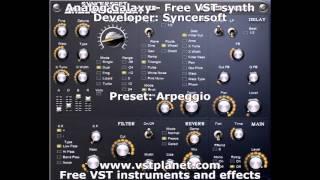 Analog Galaxy - Free VST plugin synthesizer - vstplanet.com