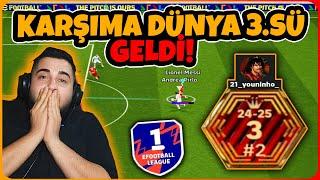 DÜNYA 3.SÜ İLE KLASMAN MAÇIM!  YAPTIĞI ŞEYİ GÖRÜNCE ÇOK ŞAŞIRACAKSINIZ! eFootball Mobile 2025