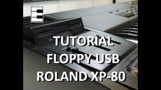 Roland XP-80 Floppy USB - Installation Instalación