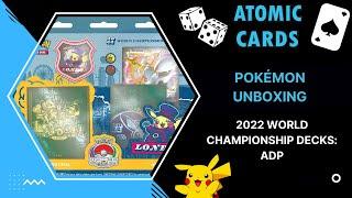 Pokémon Unboxing - 2022 World Championship Deck: ADP