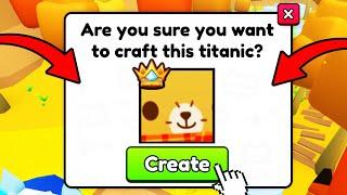 DO THIS To Get TITANIC TEDDY FAST in Pet Sim 99!