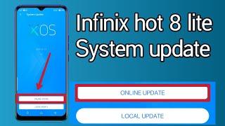 Infinix Hot 8 lite System update || Online Update ||