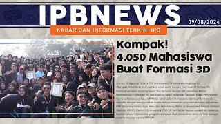 IPB News: Mahasiswa IPB University Angkatan 61 “Narapati Bimantara” Pecahkan Rekor Dunia