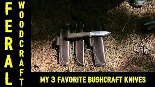 My 3 Favorite Bushcraft Knives - Tagged by Skills2Survive