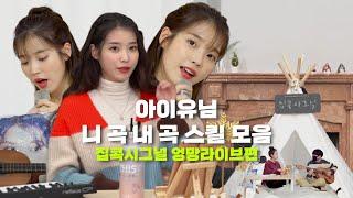  아이유님 '니곡내곡, 내곡내곡’ 노래모음_엉망라이브편 (가사/댓글 모음)