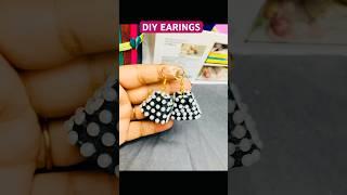 #diyearringsmakingathome #satisfyingcrafts #explore #viralyoutubeshorts