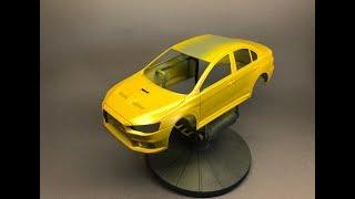 Aoshima: Mitsubishi Lancer Evolution X Final Edition Part 1