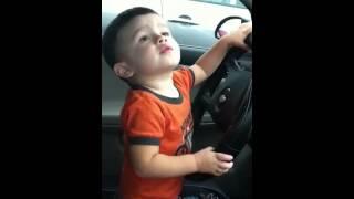 Aden jamming in tha car
