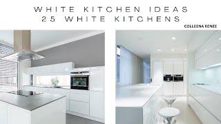 White Kitchen Design Ideas | 25 White Kitchens | Get Inspired With White Kitchen Design