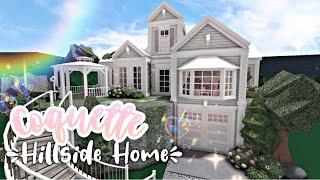 [ roblox bloxburg ]  coquette hillside house | ꒰ part 1 ꒱ - itapixca builds