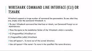 Wireshark Command Line Interface CLI or Tshark 2021 | 10#