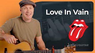 Love In Vain by The Rolling Stones (Robert Johnson) | Guitar Lesson