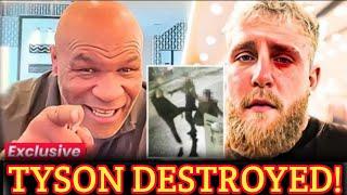 BREAKING! Boxing Legend Mike Tyson Humiliates Jake Paul After Recent Fight!