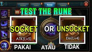 TEST THE RUNE FIGHT!! SOCKET OR NOT?? LEGACY OF DISCORD