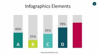 Bars Chart Infographics - Animated PowerPoint Template