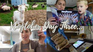 WORK DAY / DITL MUM OF 3 | VLOGTOBER DAY THREE..