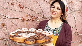 #6 Making Donuts in the Village | Homemade Doughnuts | Country Life in Iran | Village Lifestyle