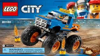 LEGO City Great Vehicles 2018 MONSTER TRUCK 60180 Лего Сити Монстр-трак