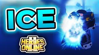 ICE SHOWCASE | HEROES ONLINE 2 | ROBLOX