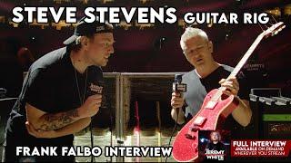 Tech Chat: Frank Falbo talks Steve Stevens LIVE Guitar Rig | Interview 2024