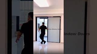 Where would you use this folding invisible door in your home?#slidingdoors #glassdoor
