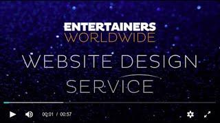 Website Design Service for Entertainers