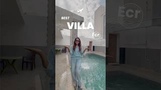 Premium Private Villa ECR Chennai Affordable Price Villa ECR 3 Bedroom Villa ECR #ecrbeachvilla