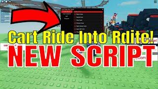 Cart Ride Into Rdite Script GUI 2022 - Roblox GameCONTROL CARTAUTO FINISH