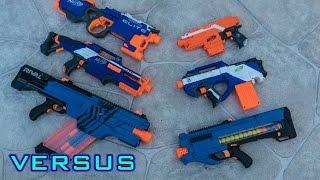 [VS] Semi-auto vs. Full-auto | Which is Better in Nerf?!