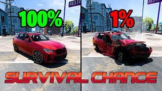 Best of Realistic Survival Chance Crashes #5 | BeamNG.drive