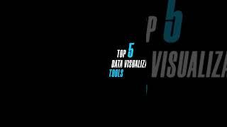 Top 5 Data Visualization Tools | Best Tools for Data Visualization