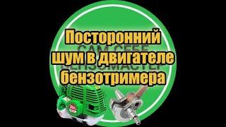Посторонний шум в двигателе бензотримера.