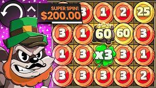 This 200$ super spin paid massive on LE BANDIT!