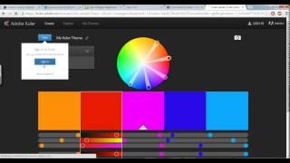 Using Adobe Kuler