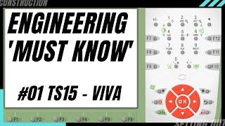 Civil Engineer MUST KNOW! Leica TS15 know how - viva interface & settings step by step.