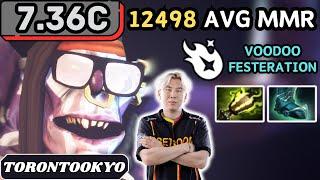 7.36c - Torontotokyo WITCH DOCTOR Hard Support 20 ASSISTS - Dota 2 Full Match Gameplay