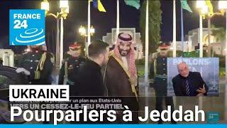 La Russie visée par 337 drones ukrainiens avant des pourparlers à Jeddah • FRANCE 24