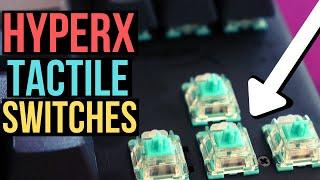 BRAND NEW SWITCHES! HyperX Alloy Origins Core with Aqua Switches Mechanical Keyboard Review