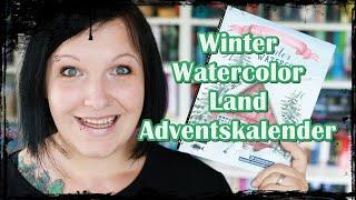 [Adventskalender] Winter-Watercolor-Land︱schönster Adventskalender︱#malen︱#kreativ ︱#Kristinchen