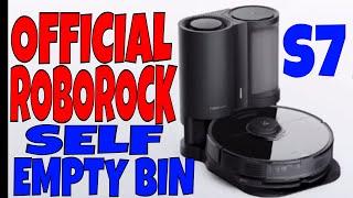 OFFICIAL RoboRock S7 Robot Vacuum +changes INCLUDING a SELF EMPTY BIN - Game Changer - CES 2021