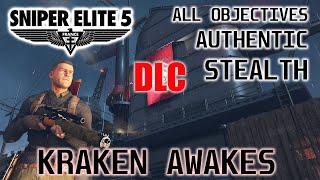 KRAKEN AWAKES / New DLC Mission – SNIPER ELITE 5 Authentic Stealth All Objectives Gameplay