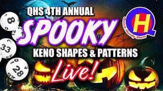 LIVE! Let’s Play Spooky Keno Shapes & Patterns! 