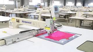 CNC sewing machine for garments