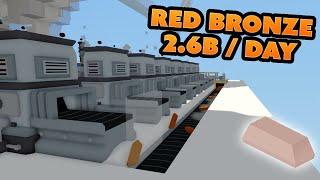 I tested TH playz RED BRONZE farm in ROBLOX ISLANDS