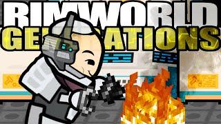 Non-Stop Raiders Neutronium Incident | Rimworld: Generations II #81