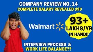 Walmart India Engineer Salary Revealed  SDE 1 SDE 2 SDE3 SDE 4 - salary break up  Company Review