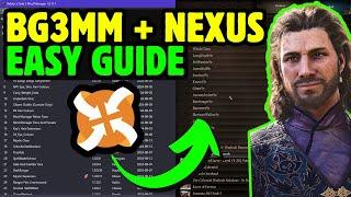 How to Use BG3MM for NEXUS MODS Baldur's Gate 3 Mod Manager Patch 7